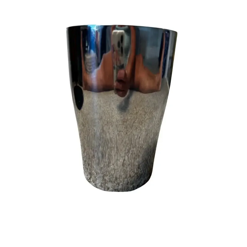Crate & Barrel Wine/Champagne Cooler Classic Chiller with faint 